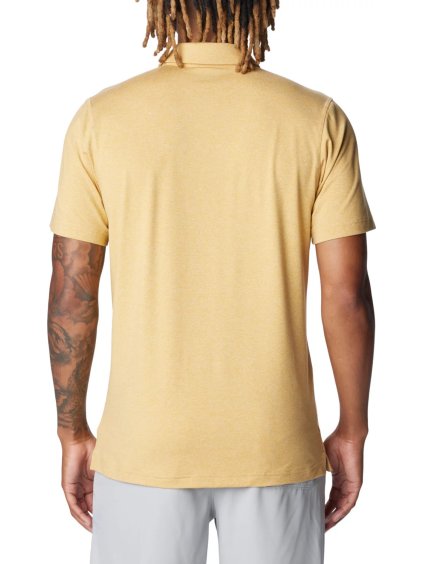 ŽLUTÉ PÁNSKÉ POLOTRIČKO COLUMBIA TECH TRAIL POLO SHIRT