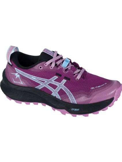 FIALOVÉ DÁMSKÉ TRAILOVÉ BOTY ASICS GEL-TRABUCO 12 (Velikost 37)