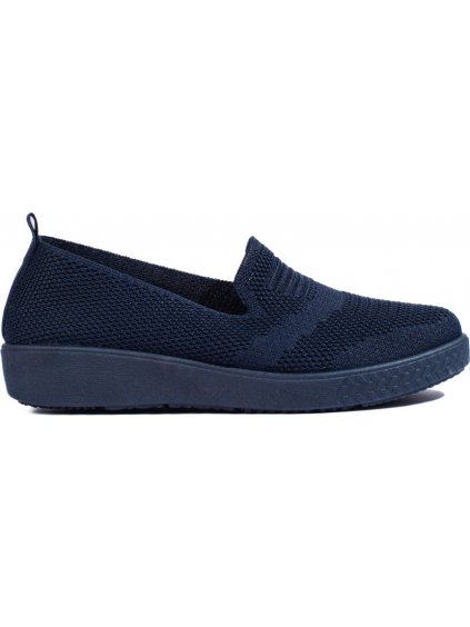 NAZOUVACÍ TMAVĚ MODRÉ SLIP-ON TENISKY