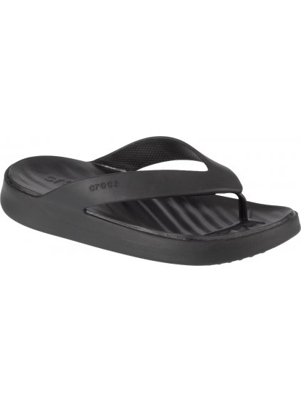 ČERNÉ DÁMSKÉ ŽABKY CROCS GETAWAY FLIP W