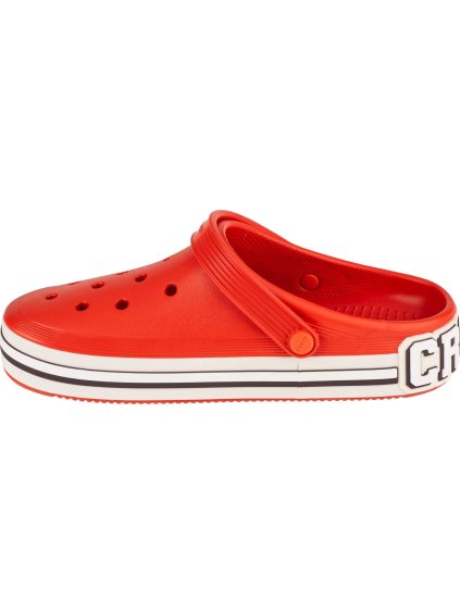 ČERVENÉ KLASICKÉ NAZOUVÁKY CROCS OFF COURT LOGO CLOG