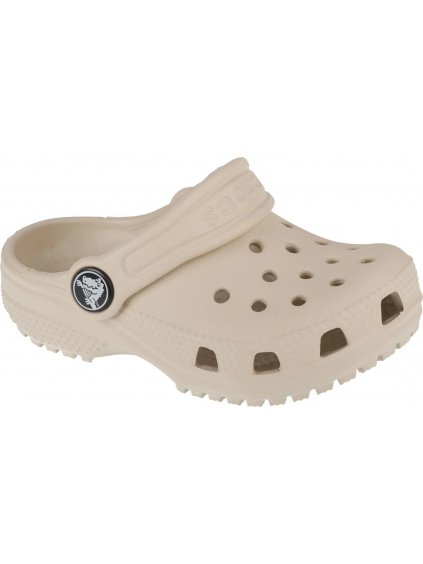 BÉŽOVÉ DĚTSKÉ NAZOUVÁKY CROCS CLASSIC CLOG KIDS T