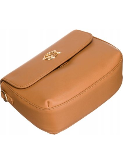 ROVICKY HNĚDÁ CROSSBODY KABELKA SE ZLATÝMI DETAILY