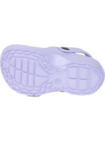 SVĚTLE FIALOVÉ DÍVČÍ NAZOUVÁKY CROCS DISNEY FROZEN
