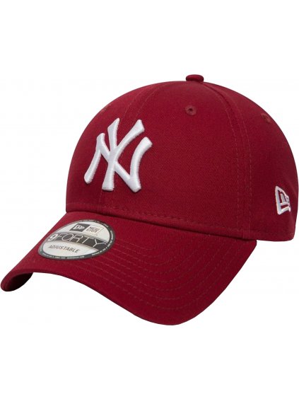 VÍNOVÁ PÁNSKÁ KŠILTOVKA NEW ERA 9FORTY NEW YORK YANKEES MLB LEAGUE ESSENTIAL CAP 80636012