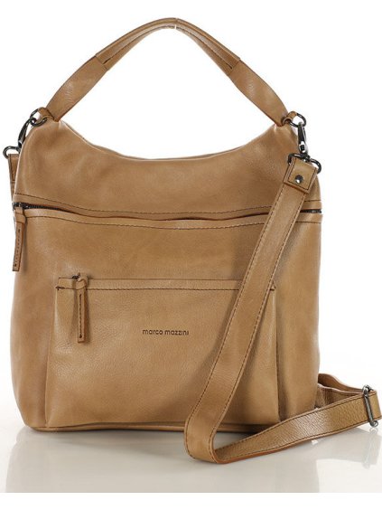 MARCO MAZZINI BÉŽOVÁ CROSSBODY KABELKA