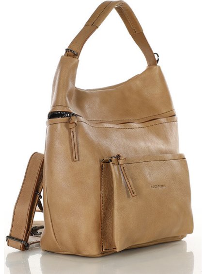MARCO MAZZINI BÉŽOVÁ CROSSBODY KABELKA