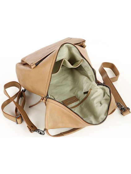 MARCO MAZZINI BÉŽOVÁ CROSSBODY KABELKA