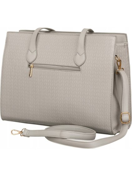 PETERSON ŠEDÁ STYLOVÁ SHOPPER KABELKA