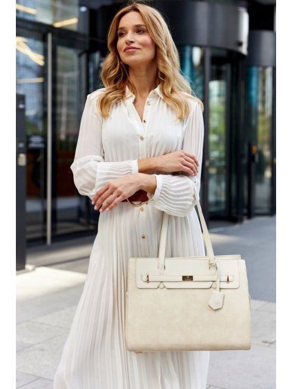 PETERSON BÉŽOVÁ STYLOVÁ SHOPPER KABELKA