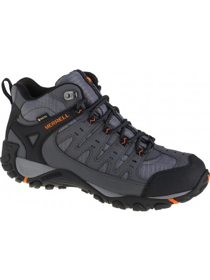 ŠEDÉ TURISTICKÉ BOTY MERRELL ACCENTOR SPORT MID