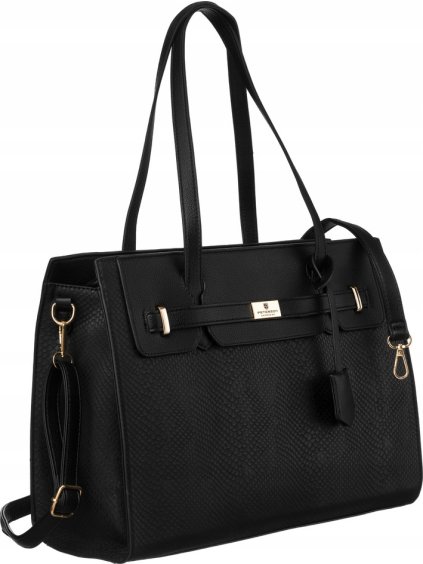 PETERSON ČERNÁ STYLOVÁ SHOPPER KABELKA