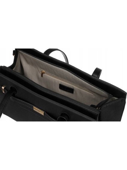 PETERSON ČERNÁ STYLOVÁ SHOPPER KABELKA