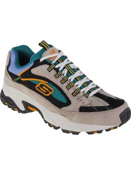 VÍCEBAREVNÉ PÁNSKÉ TENISKY SKECHERS STAMINA-CUTBACK (Velikost 40)