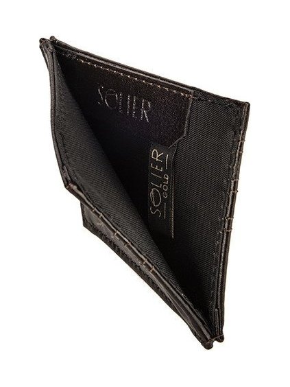 ELEGANTNÍ PÁNSKÁ PENĚŽENKA SOLIER (Velikost ONE SIZE)