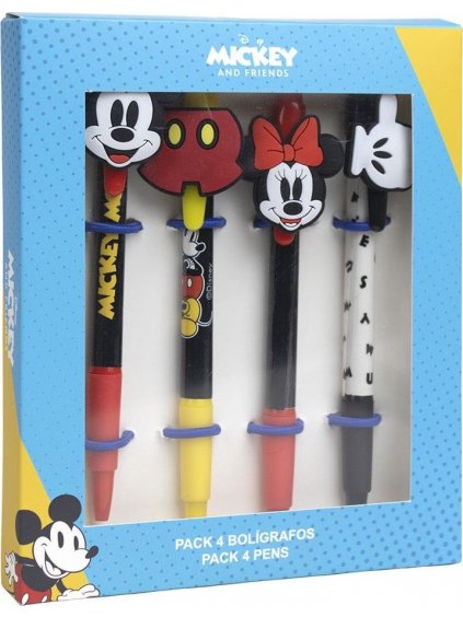 SET 4 PER MICKEY A MINNIE (Velikost ONE SIZE)
