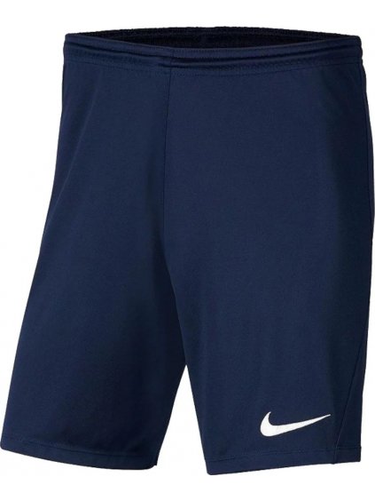 TMAVĚ MODRÉ ŠORTKY NIKE PARK III SHORTS (Velikost L)