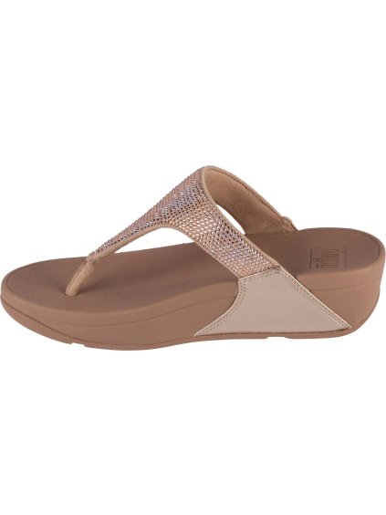 ROSEGOLD DÁMSKÉ ŽABKY FITFLOP LULU (Velikost 36)