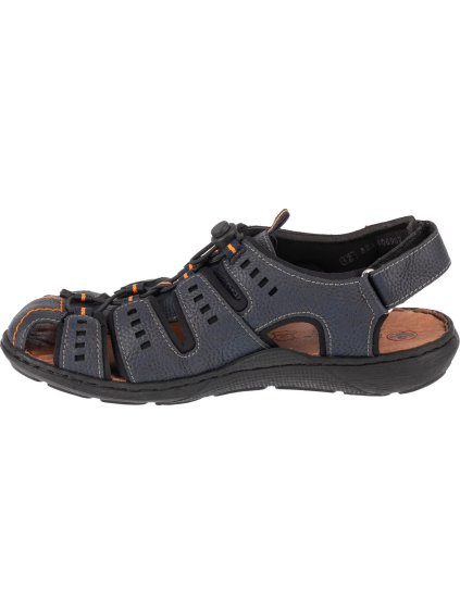 TMAVĚ MODRÁ PÁNSKÉ SANDÁLY RIEKER SANDALS