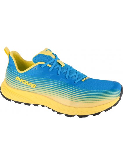 MODRO-ŽLUTÉ BĚŽECKÉ TENISKY INOV-8 TRAILFLY SPEED (Velikost 42,5)