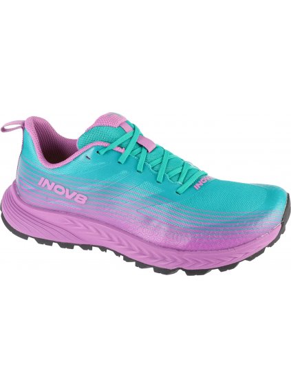 TYRKYSOVĚ-FIALOVÉ BĚŽECKÉ TENISKY INOV-8 TRAILFLY SPEED (Velikost 38)