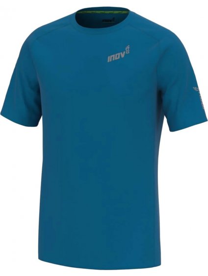 TMAVĚ MODRÉ PÁNSKÉ SPORTOVNÍ TRIČKO INOV-8 BASE ELITE SS TEE
