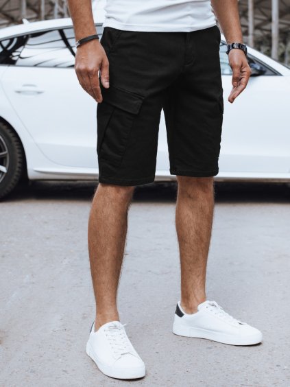 ČERNÉ PÁNSKÉ VOLNOČASOVÉ KRAŤASY (Velikost 32)