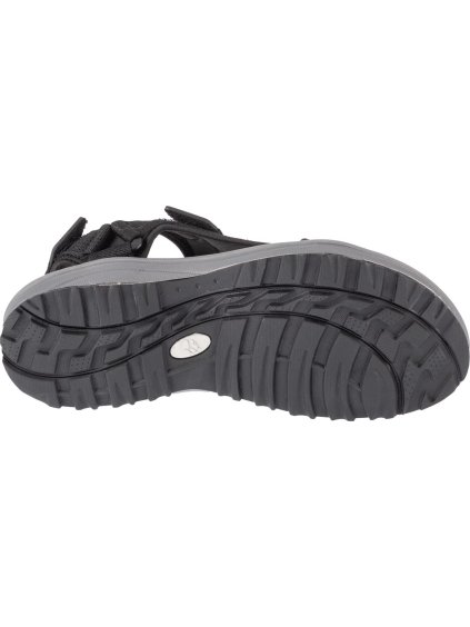 TMAVĚ ŠEDÉ PÁNSKÉ SANDÁLY JACK WOLFSKIN WAVE BREAKER SANDAL M (Velikost 42)