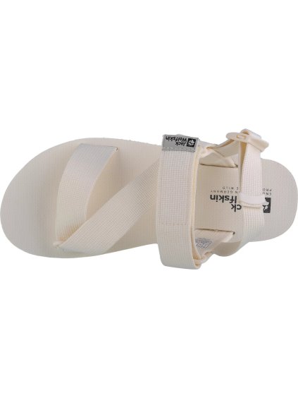 SMETANOVÉ DÁMSKÉ SANDÁLY JACK WOLFSKIN URBAN ENTDECKUNG BELT SANDAL W (Velikost 36)