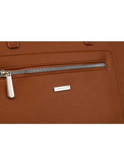 DAVID JONES SVĚTLE HNĚDÁ ELEGANTNÍ SHOPPER KABELKA
