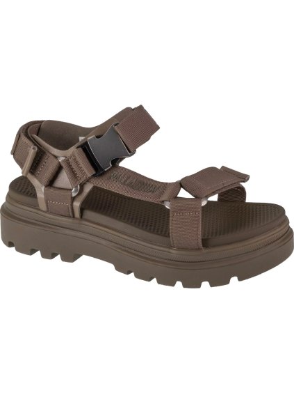 TMAVĚ HNĚDÉ DÁMSKÉ SANDÁLY PALLADIUM PALLACRUISE STRAP (Velikost 36)