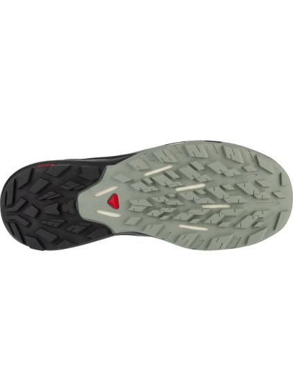 TMAVĚ ŠEDÉ PÁNSKÉ OUTDOOROVÉ TENISKY SALOMON OUTPULSE GTX