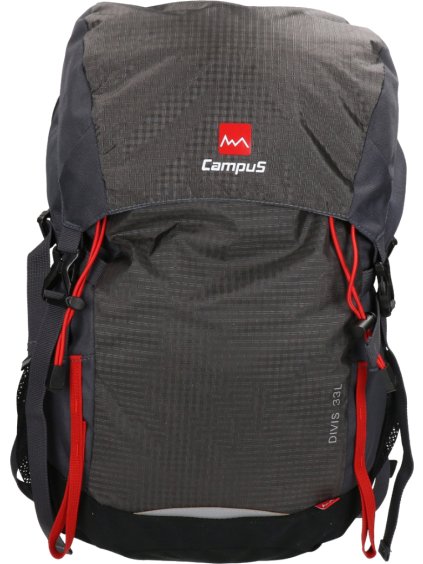 TMAVĚ ŠEDÝ SPORTOVNÍ BATOH CAMPUS DIVIS 33L BACKPACK (Velikost ONE SIZE)