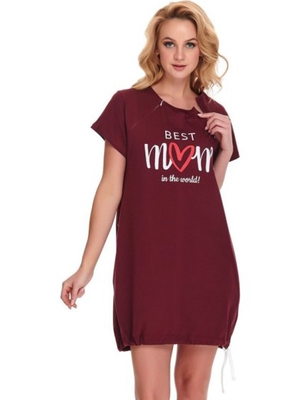 VÍNOVÁ KOJÍCÍ KOŠILKA BEST MOM