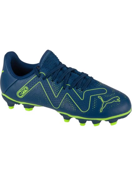 MODRÉ CHLAPECKÉ KOPAČKY PUMA FUTURE PLAY FG/AG JR