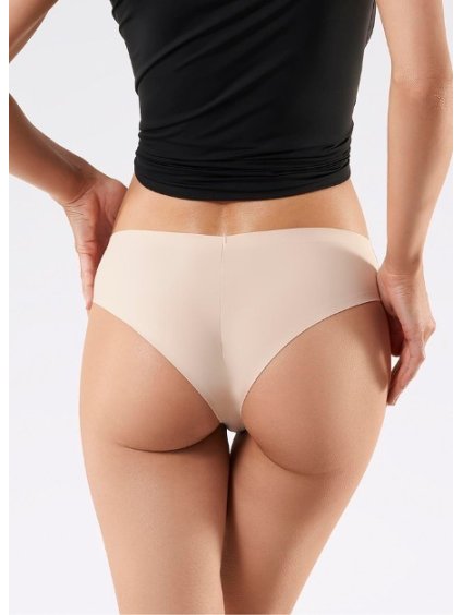 DÁMSKÉ BEZEŠVÉ BRAZILKY JULIMEX PANTY BRASIL (Velikost XL, Barva béžová)