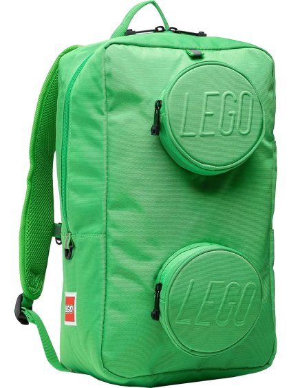 ZELENÝ BATOH LEGO BRICK 1X2 BACKPACK