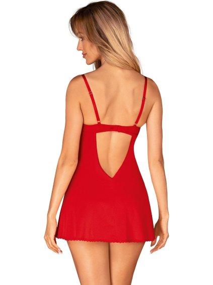 ČERVENÁ NOČNÍ KOŠILKA OBSESSIVE LOBELLIS CHEMISE