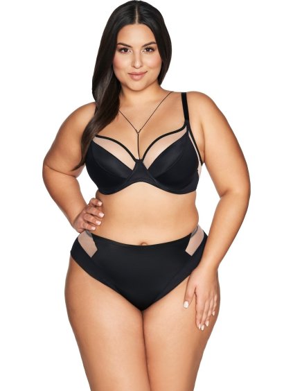 ČERNÁ PODPRSENKA AVA 2136 BLACK MAXI