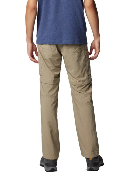 BÉŽOVÉ PÁNSKÉ TURISTICKÉ KALHOTY/ŠORTKY COLUMBIA SILVER RIDGE UTILITY CONVERTIBLE PANT