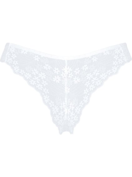 BÍLÉ KRAJKOVÉ TANGA OBSESSIVE HEAVENLLY PANTIES