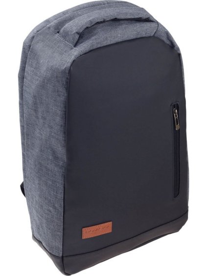 ROVICKY ŠEDÝ BATOH S KAPSOU NA NOTEBOOK 17'' (Velikost ONE SIZE)