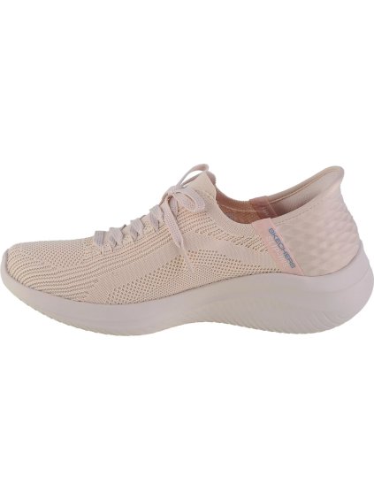 BÉŽOVÉ DÁMSKÉ TENISKY SKECHERS SLIP-INS ULTRA FLEX 3.0 - BRILLIANT