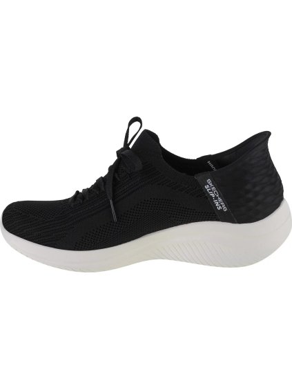 ČERNO-BÍLÉ DÁMSKÉ TENISKY SKECHERS ULTRA FLEX 3.0 BRILLIANT SLIP-INS