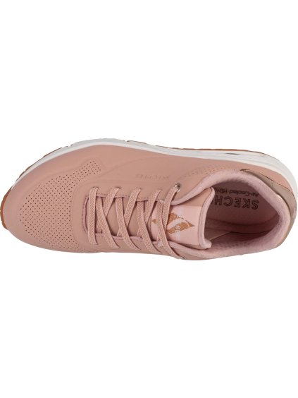 MERUŇKOVÉ DÁMSKÉ TENISKY SKECHERS UNO-SHIMMER AWAY