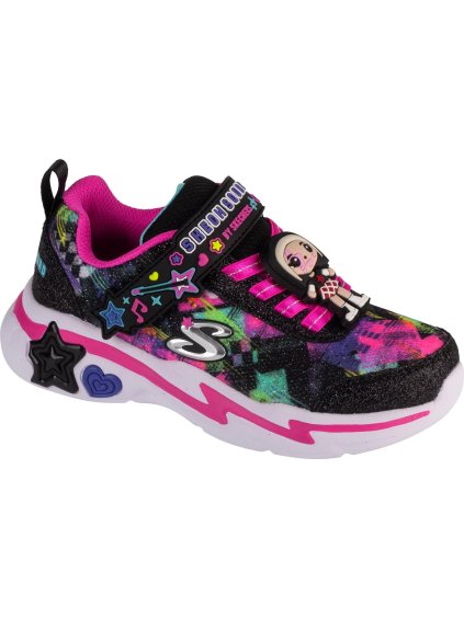 BAREVNÉ DÍVČÍ TENISKY SKECHERS SNUGGLE SNEAKS - SKECH SQUAD