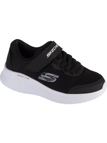 ČERNÉ DĚTSKÉ TENISKY SKECHERS SKECH-LITE PRO