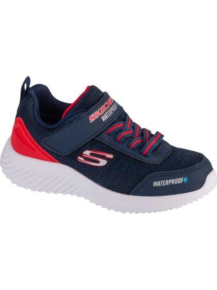 TMAVĚ MODRÉ CHLAPECKÉ TENISKY SKECHERS BOUNDER-DRIPPER DROP