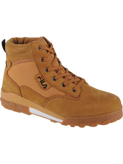 HNĚDÉ KOTNÍKOVÉ BOTY FILA GRUNGE II MID