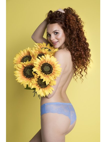 KRAJKOVÉ BRAZILKY JULIMEX TANGA PANTY (Velikost S, Barva béžová)